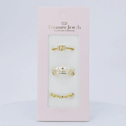 Pretty Girl Ring Set