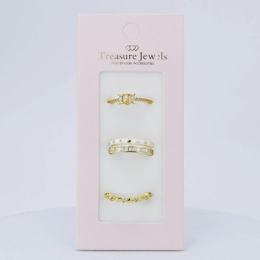 Pretty Girl Ring Set