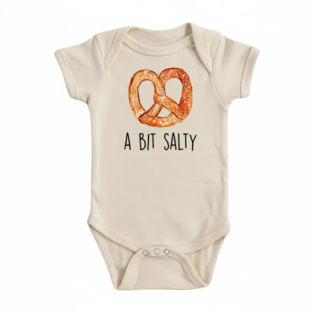 Pretzel Newborn Baby Onesie® Bodysuit GS1