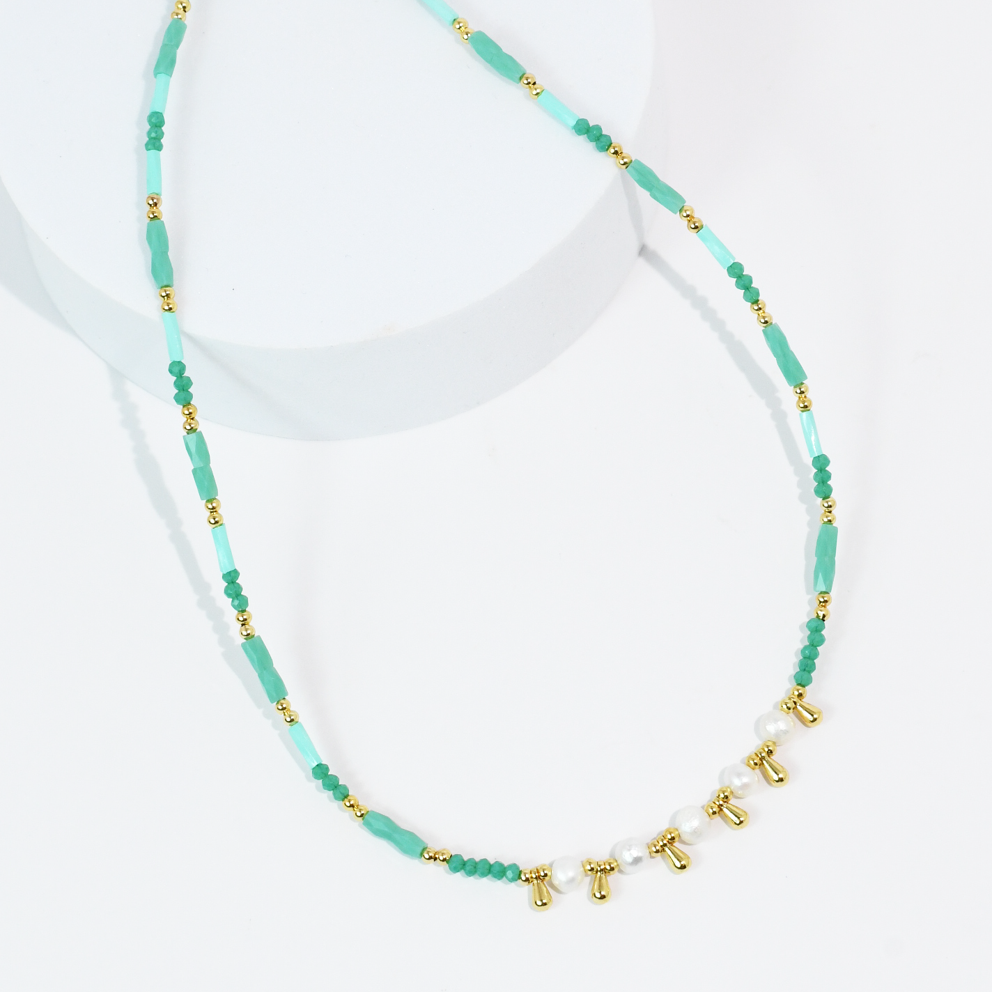 Princess Pearls Beads Necklace