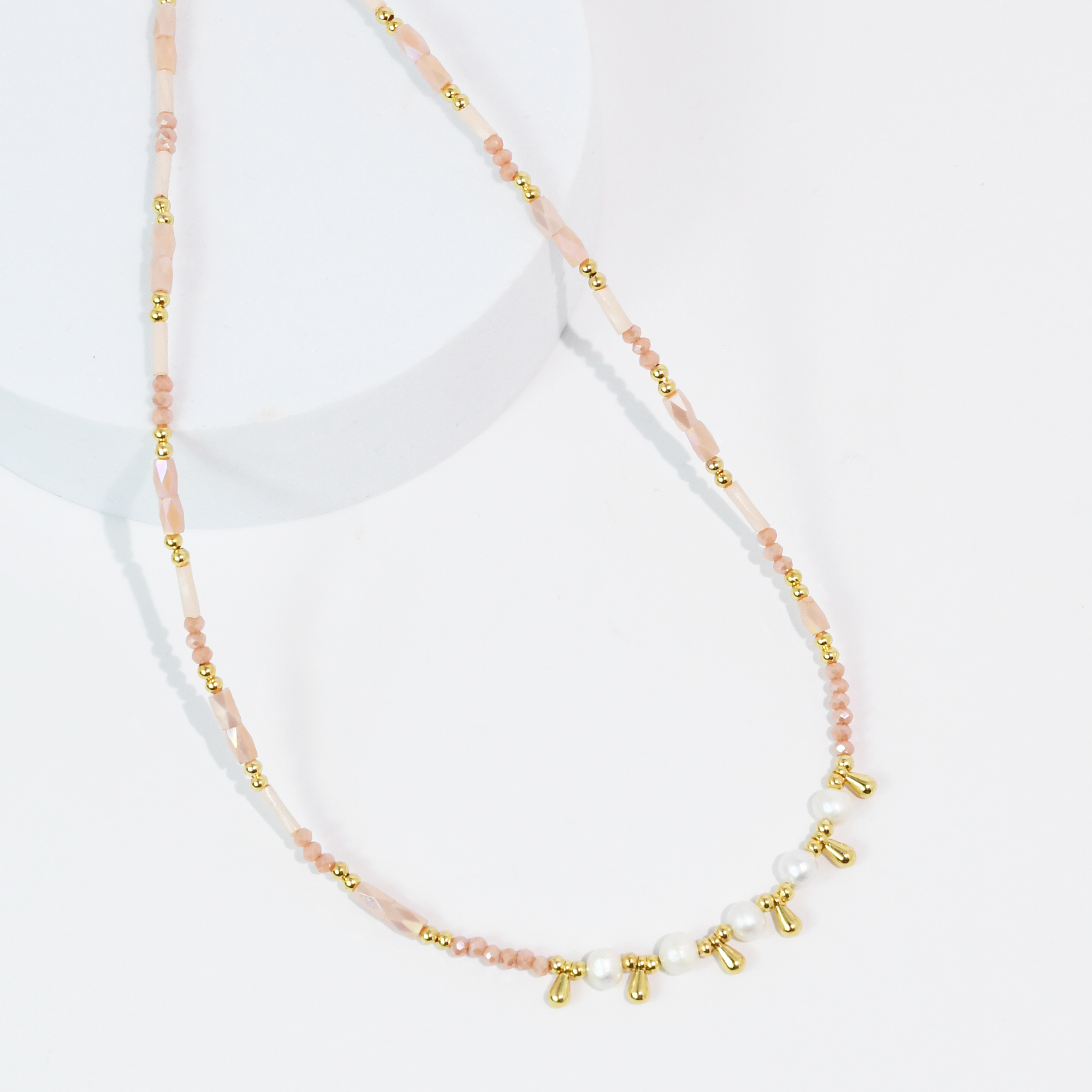 Princess Pearls Beads Necklace