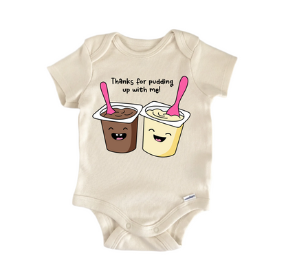 Pudding Up Best Friends Newborn Baby Onesie® Bodysuit
