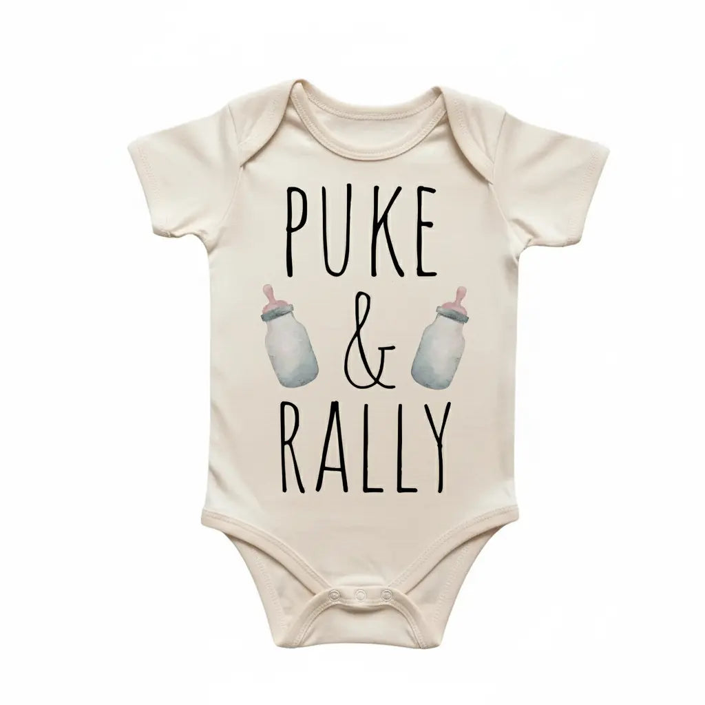 Puke Rally Newborn Baby Onesie® Bodysuit GS1