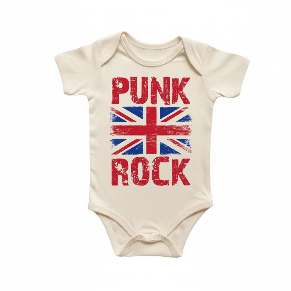 Punk Rock England Newborn Baby Onesie® Bodysuit