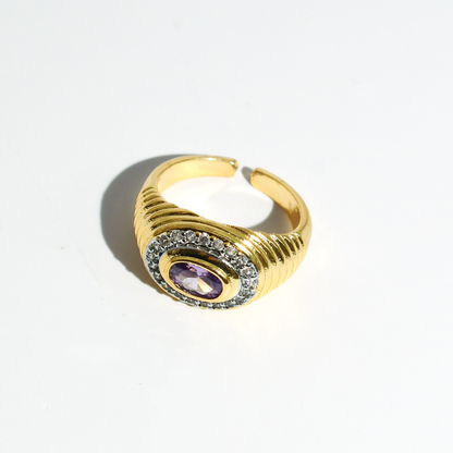 Purple Reign Ring