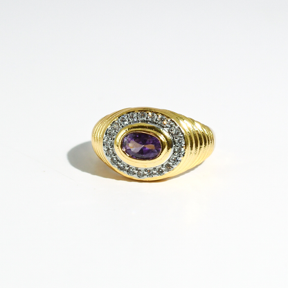Purple Reign Ring