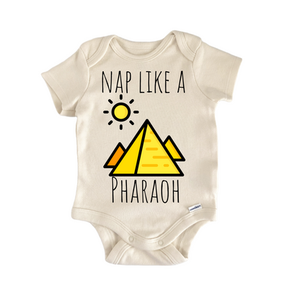 Pyramid Pharaoh Egypt Newborn Baby Onesie® Bodysuit