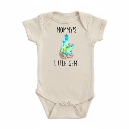 Quartz Blue Gem Newborn Baby Onesie® Bodysuit