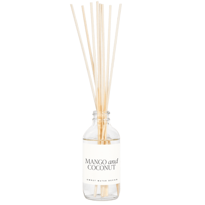Mango and Coconut Clear Reed Diffuser