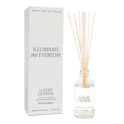 Luxury Getaway Clear Reed Diffuser