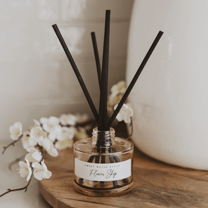 Flower Shop Tinted Glass Jar Reed Diffuser