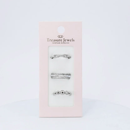 Radiant Glam Ring Set