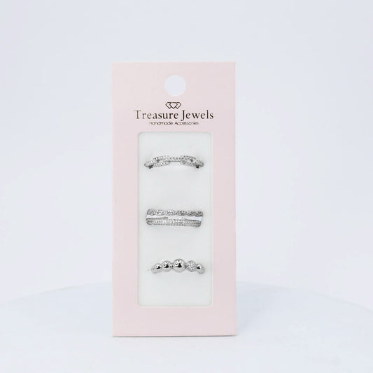 Radiant Glam Ring Set