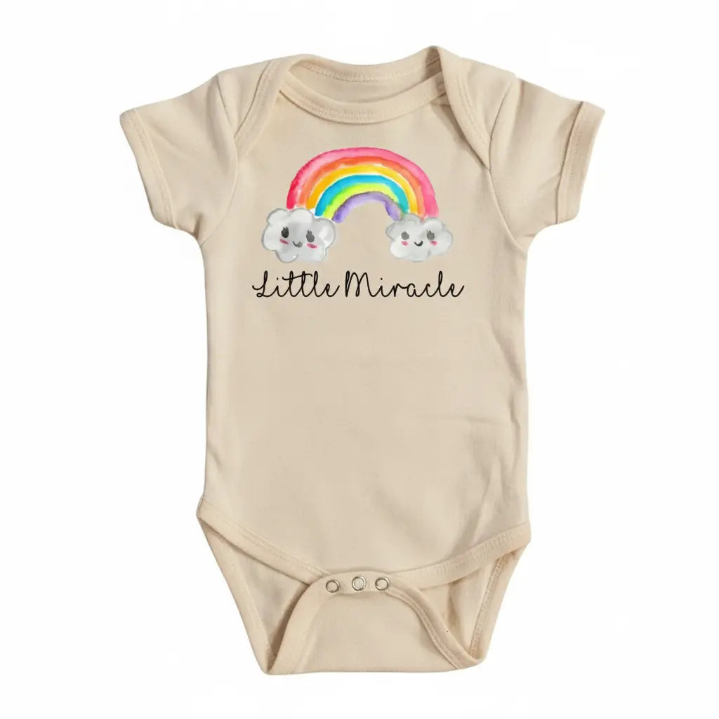 Rainbow Miracle Newborn Gift Baby Onesie® Bodysuit