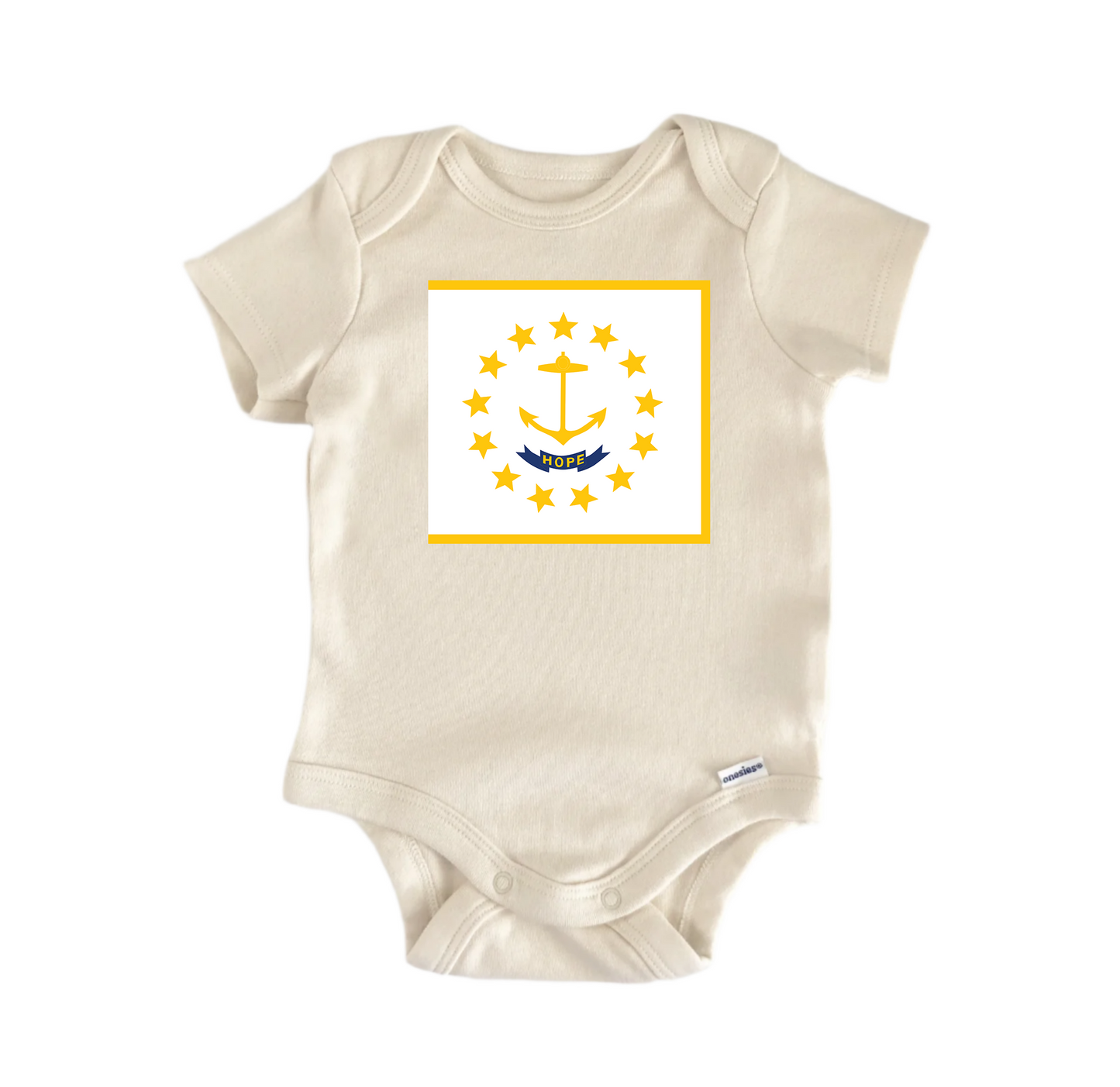Rhode Island Newborn Baby Onesie® Bodysuit