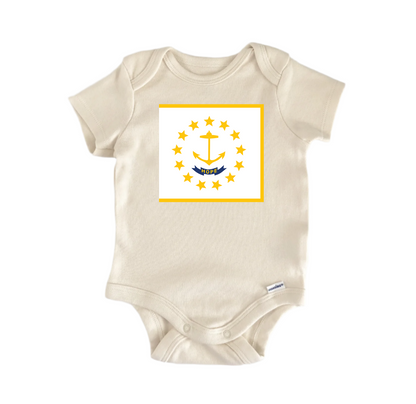 Rhode Island Newborn Baby Onesie® Bodysuit