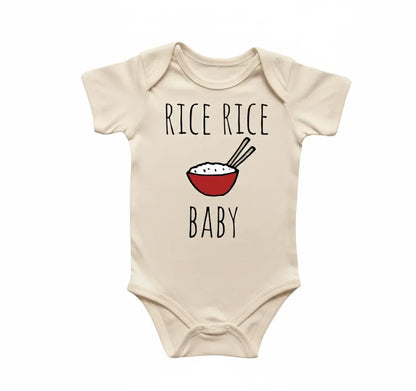 Rice Asian Newborn Baby Onesie® Bodysuit GS1