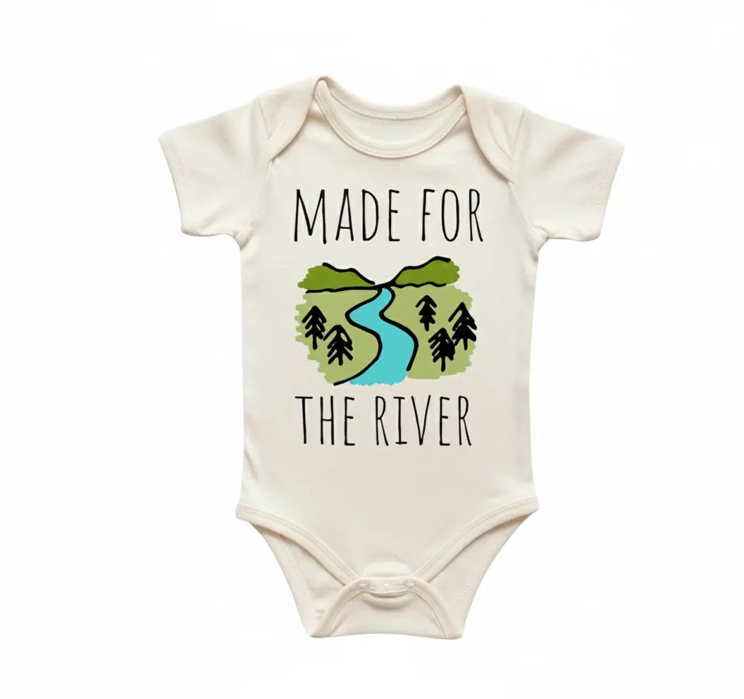 River Kayak Newborn Baby Onesie® Bodysuit