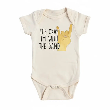 Rock Band Newborn Baby Onesie® Bodysuit GS1