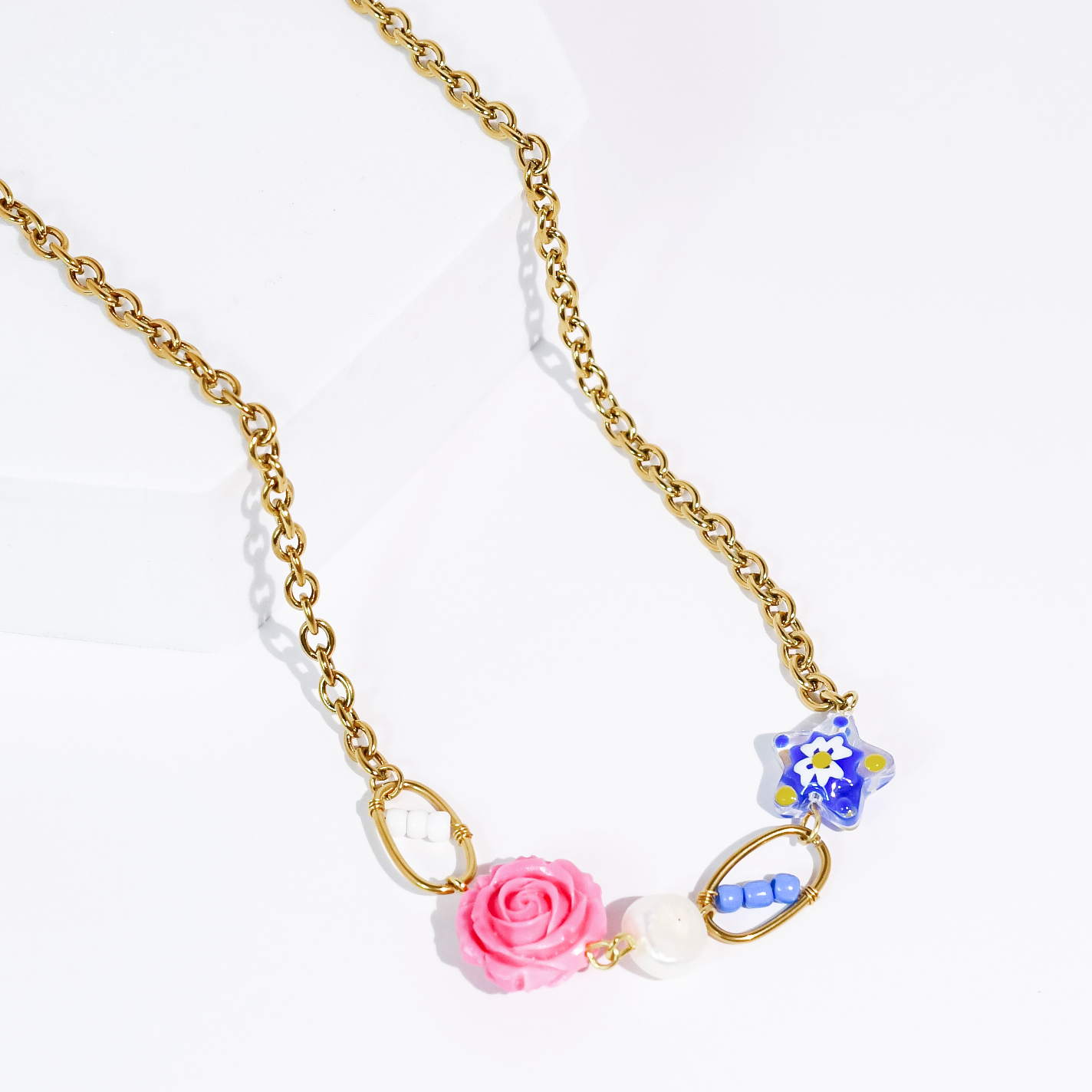 Rosy Pop Necklace