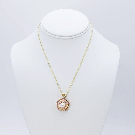 Rosy Radiance Necklace
