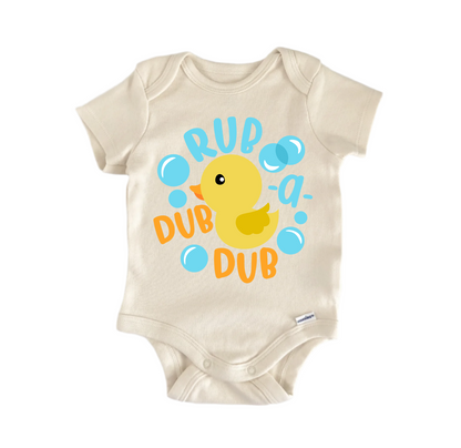Rub Dub Dub Nursery Rhyme Newborn Baby Onesie® Bodysuit