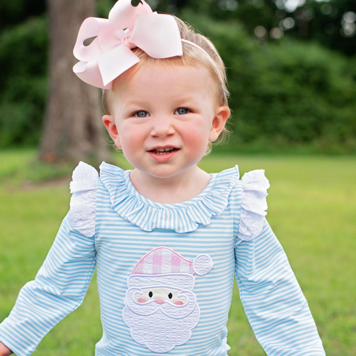 Girls Christmas Santa Romper