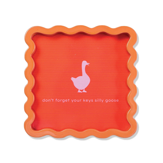 Silly Goose Lacquer Tray