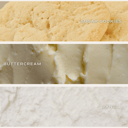 Christmas Cookies Soy Candle - Green Matte Jar - 15 oz (Sugar Cookies)