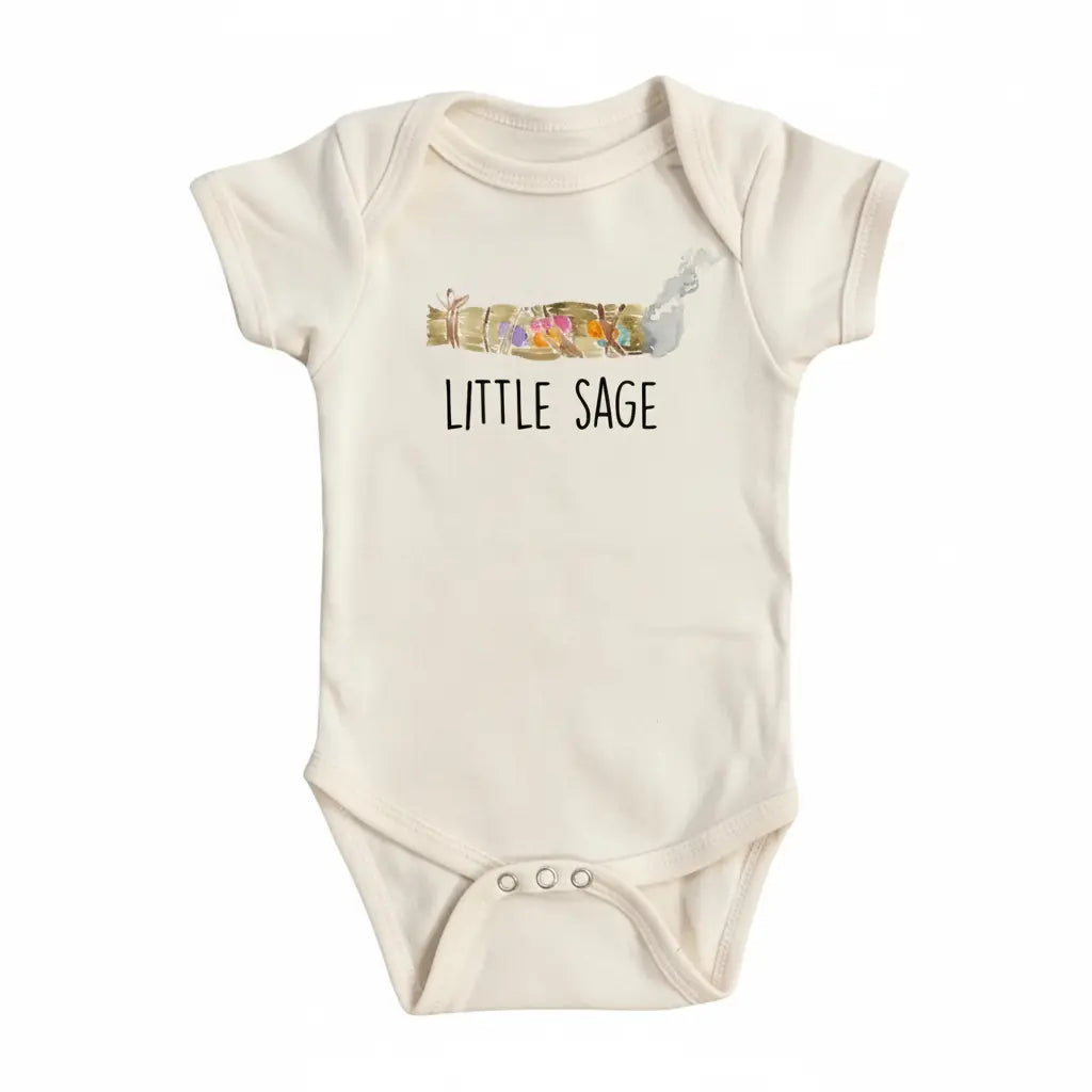 Sage Smudge Witchy Newborn Gift Baby Onesie® Bodysuit
