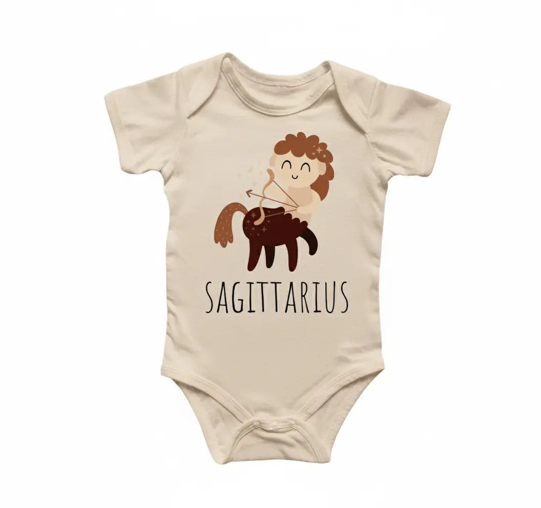 Sagittarius Zodiac Newborn Gift Baby Onesie® Bodysuit