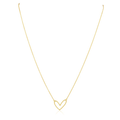 Abigail Open Heart Necklace