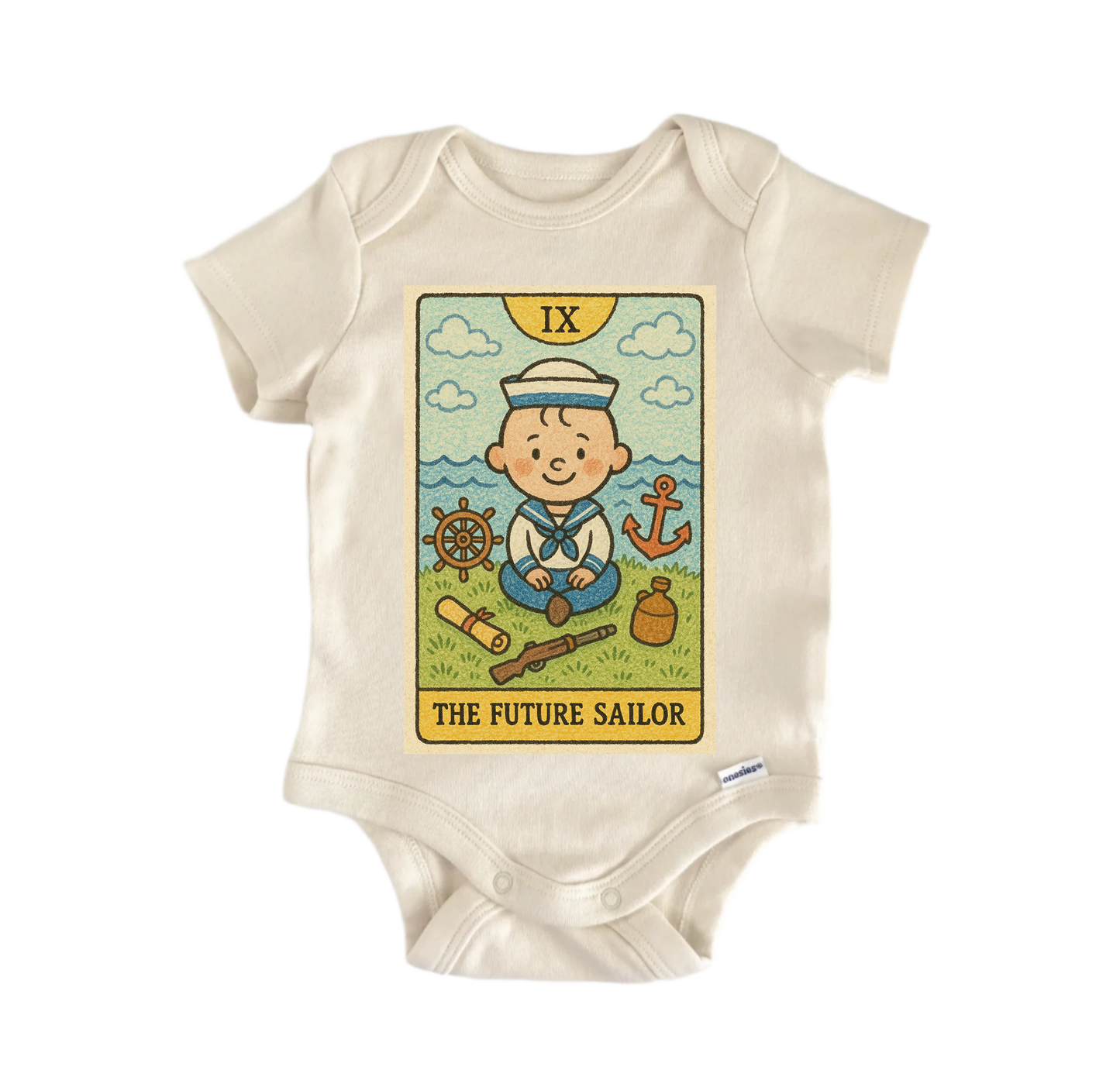 Sailor Tarot Newborn Baby Onesie® Bodysuit