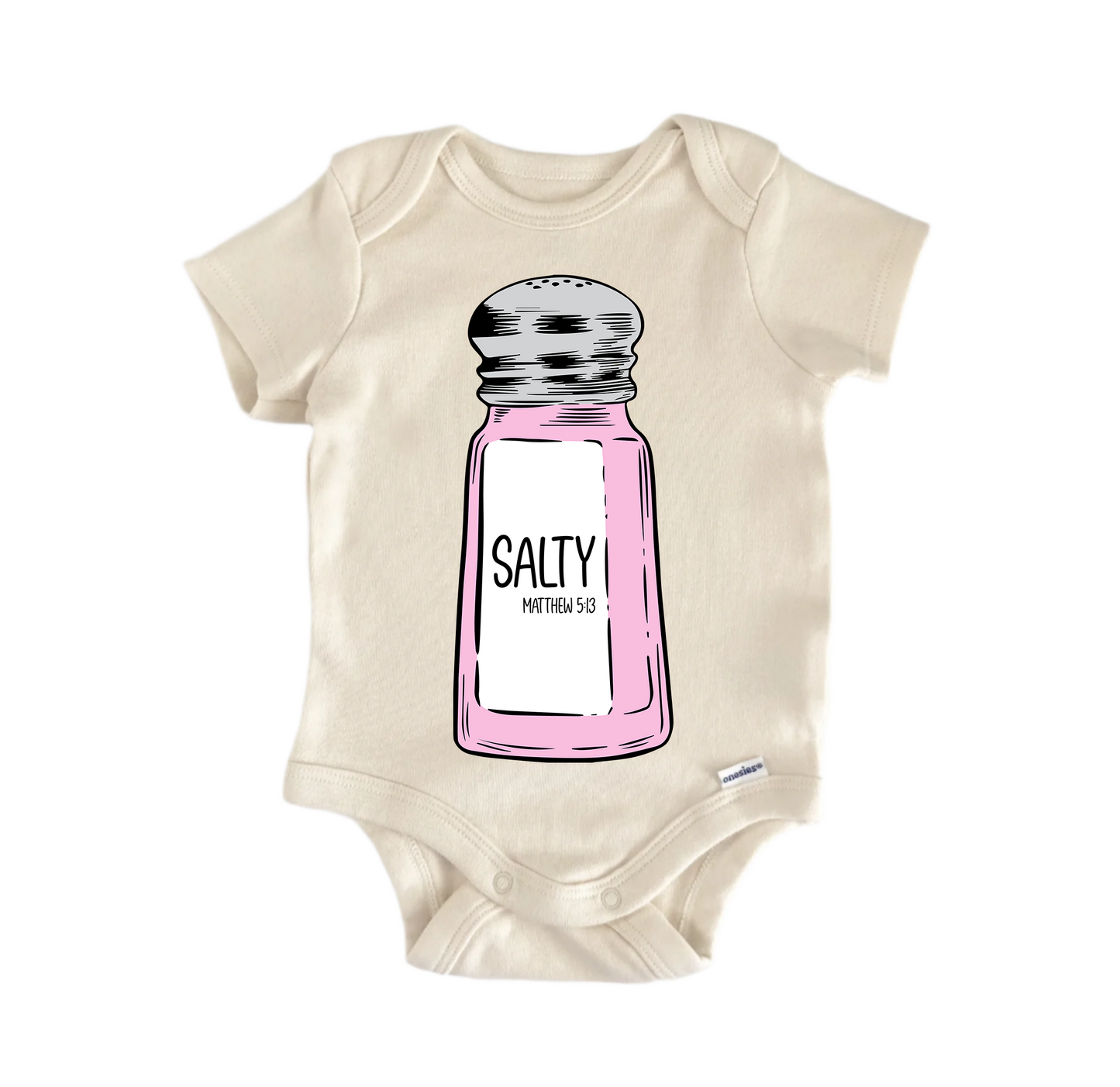 Salty Matthew Jesus Newborn Baby Onesie® Bodysuit