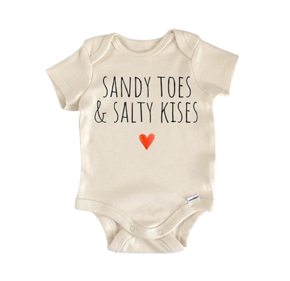 Sandy Toes Beach Newborn Baby Onesie® Bodysuit