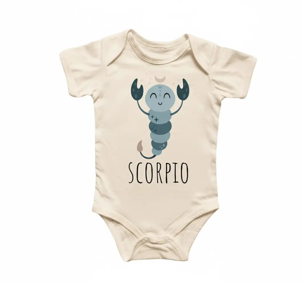 Scorpio Zodiac Newborn Baby Onesie® Bodysuit