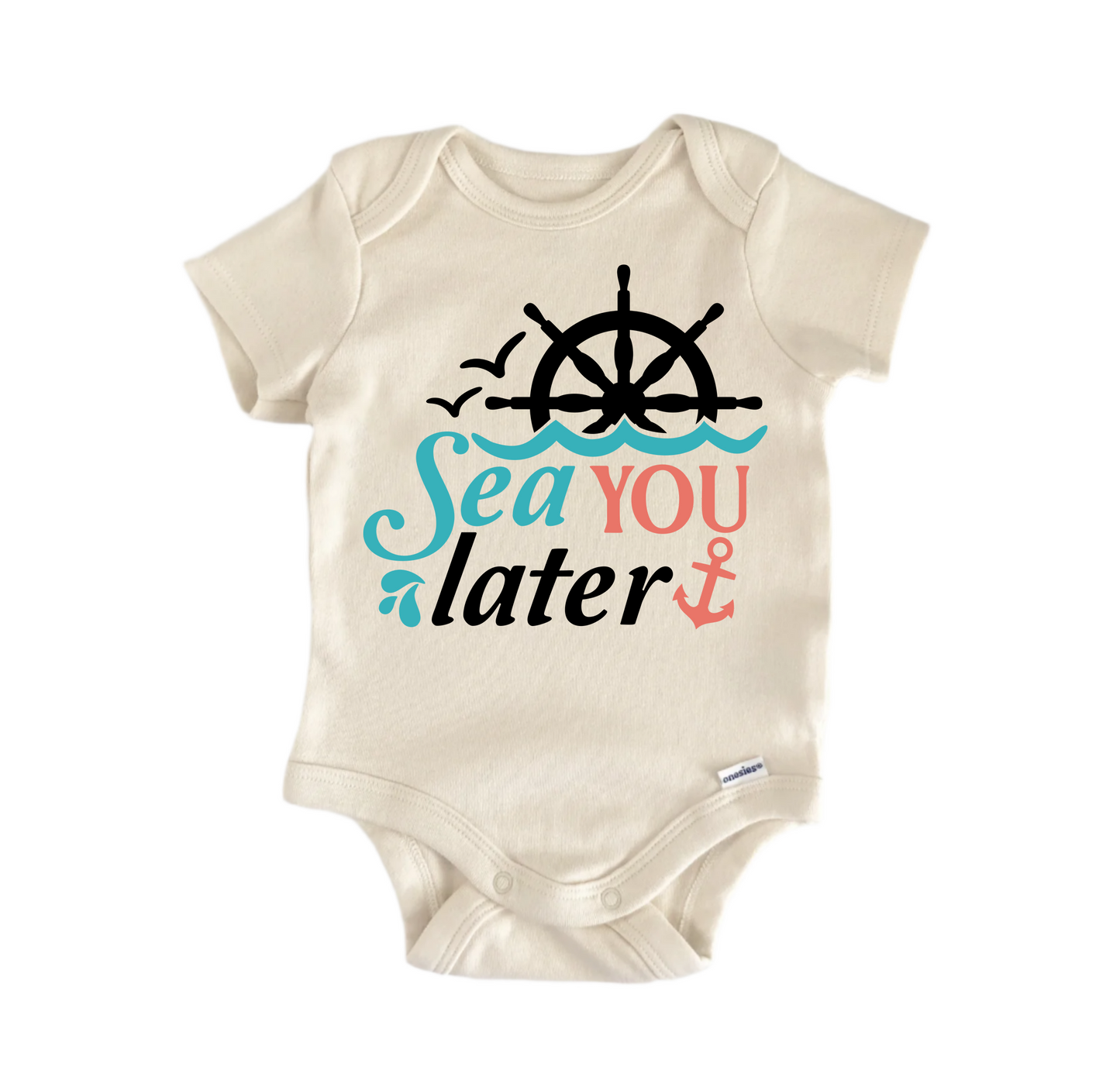 Sea You Later Boat Newborn Baby Onesie® Bodysuit