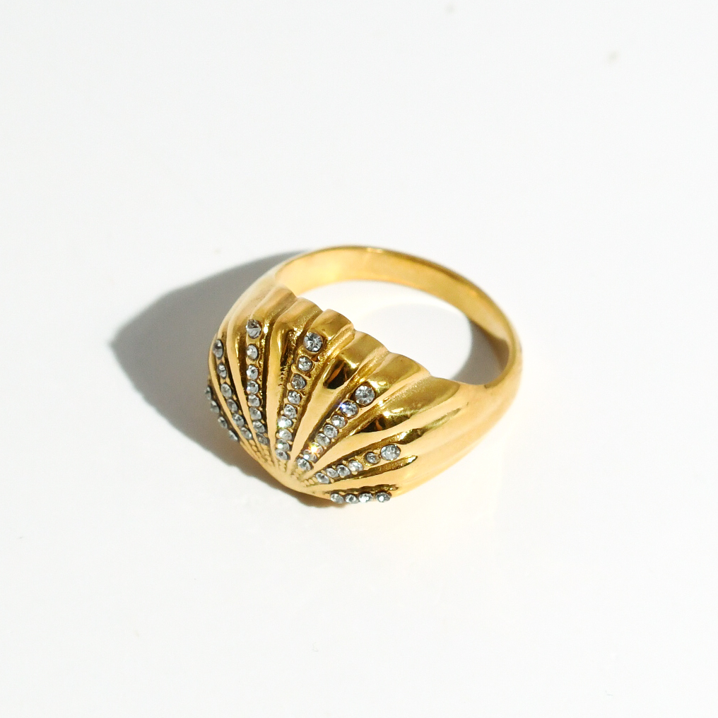 Seashell Spark Ring
