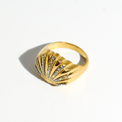 Seashell Spark Ring