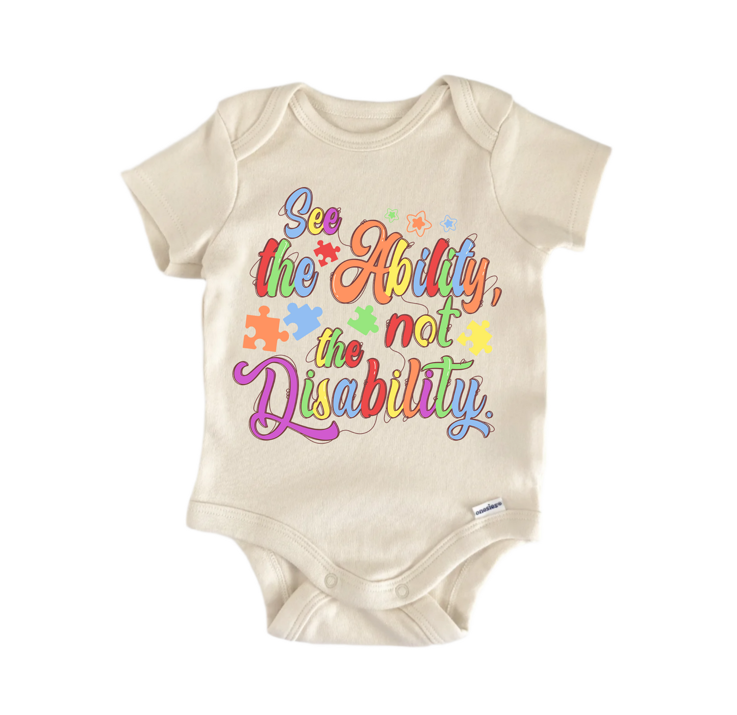 See Ability Not Newborn Baby Onesie® Bodysuit