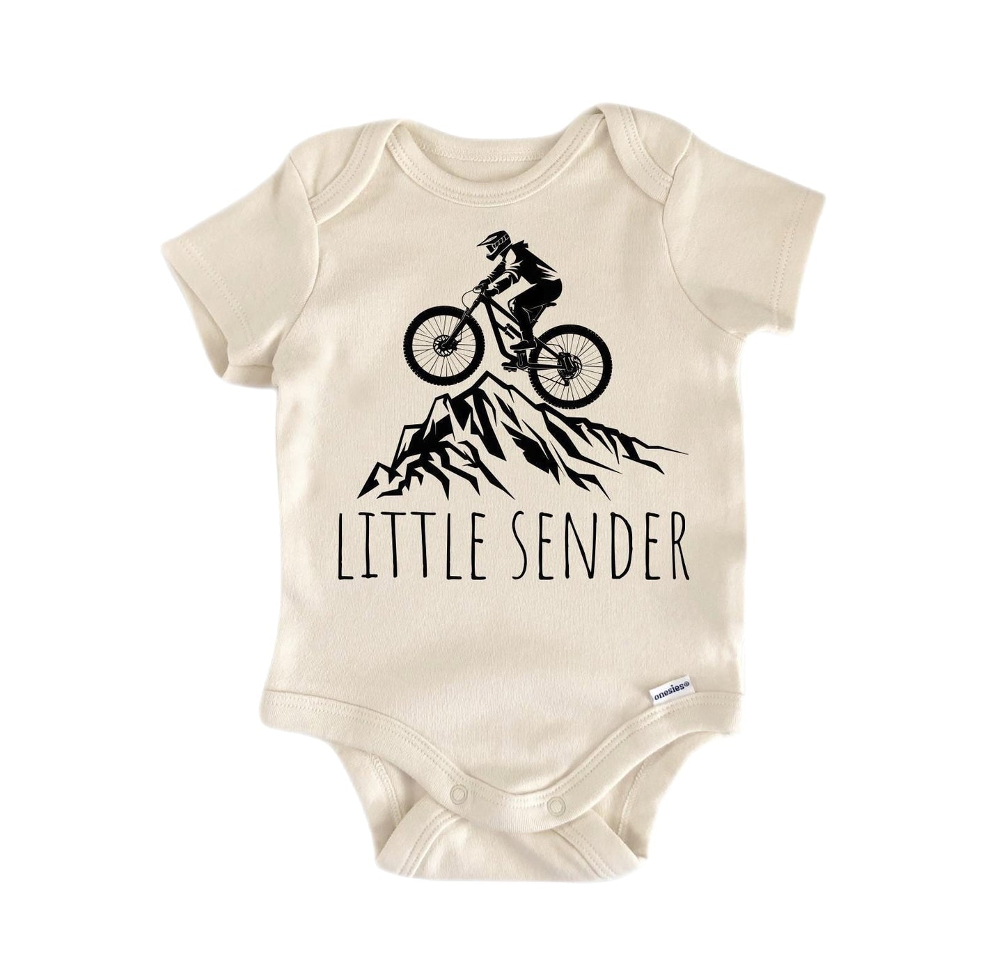 Sender Mountain Bike Newborn Baby Onesie® Bodysuit