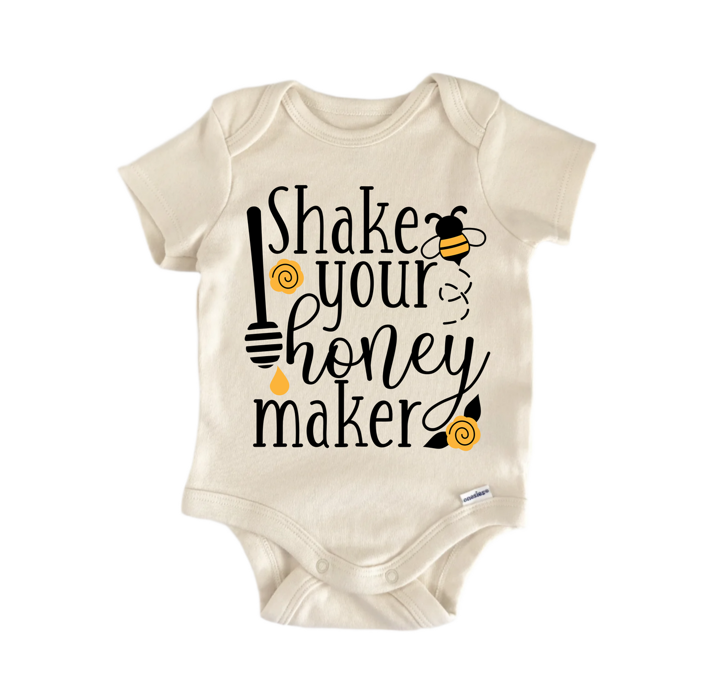 Shake Your Honey Maker Newborn Baby Onesie® Bodysuit