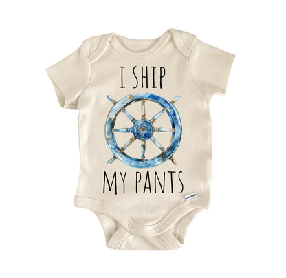 Ship My Pants Boat Newborn Baby Onesie® Bodysuit