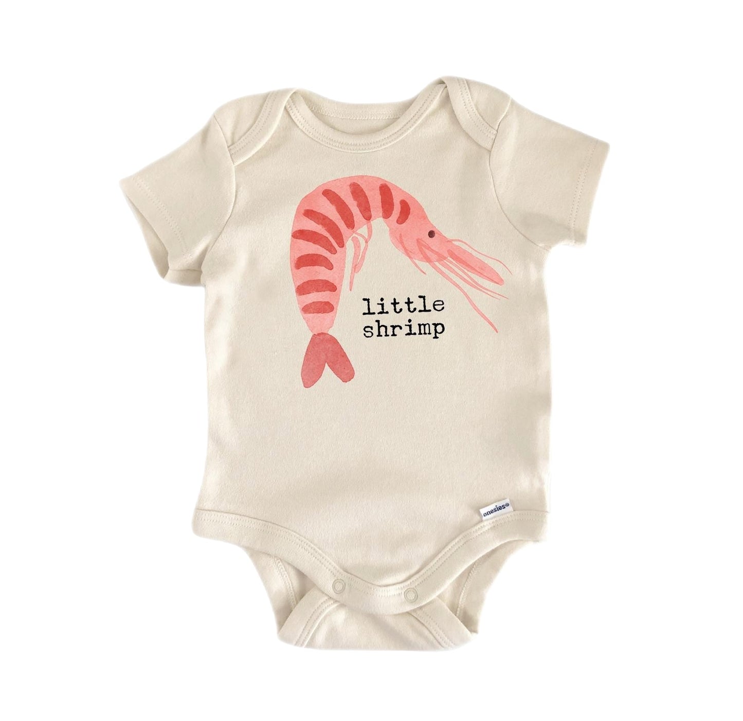 Shrimp Newborn Baby Onesie® Bodysuit