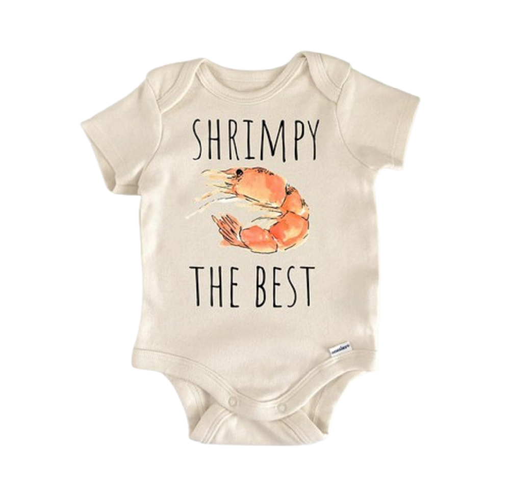 Shrimp Seafood Fish Newborn Baby Onesie® Bodysuit