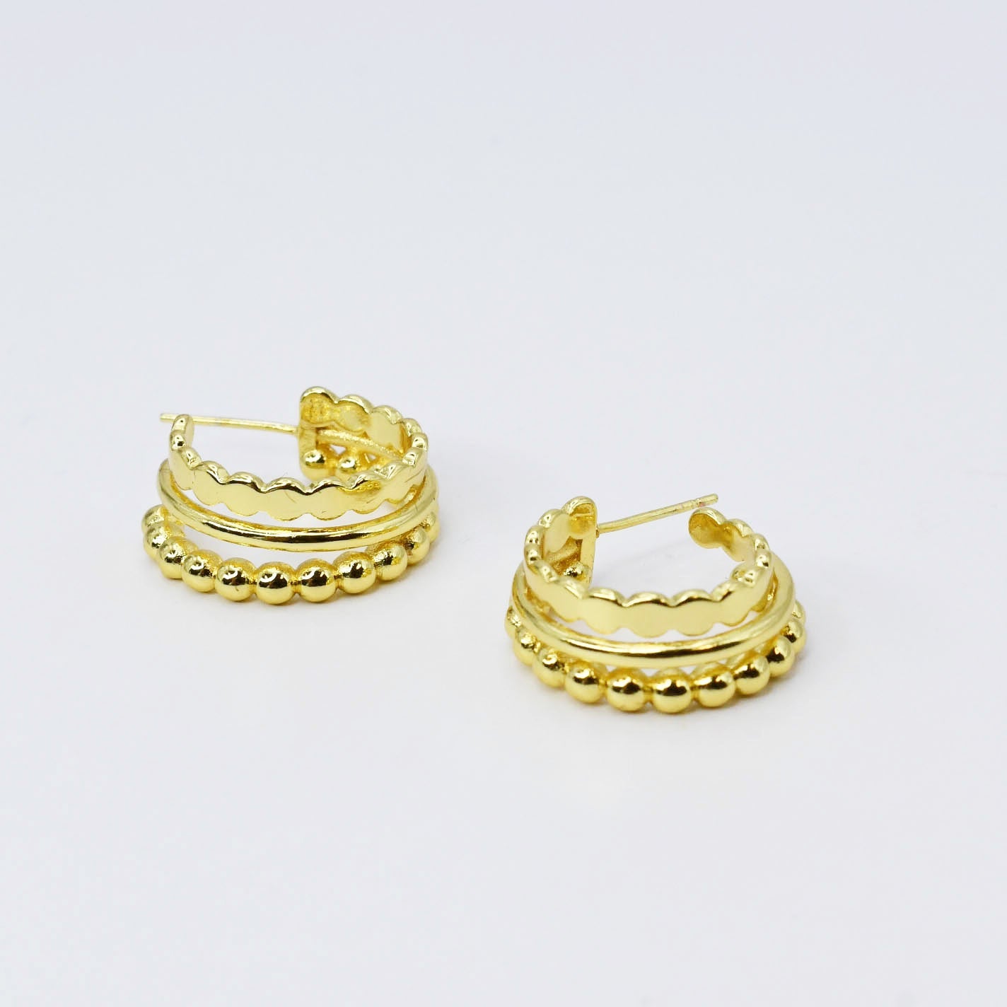 Sicily Hoop Gold