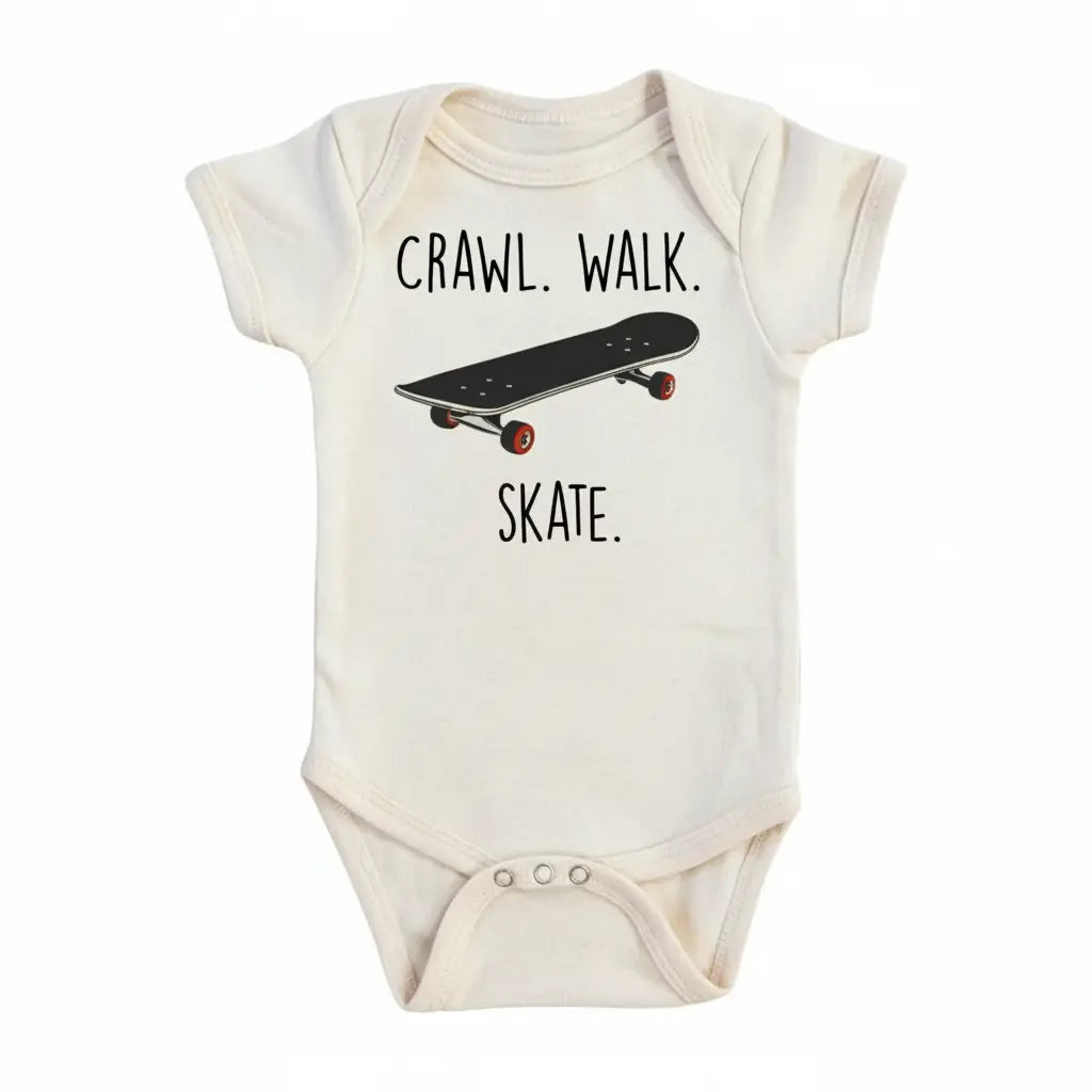 Skateboarding Newborn Baby Onesie® Bodysuit GS1