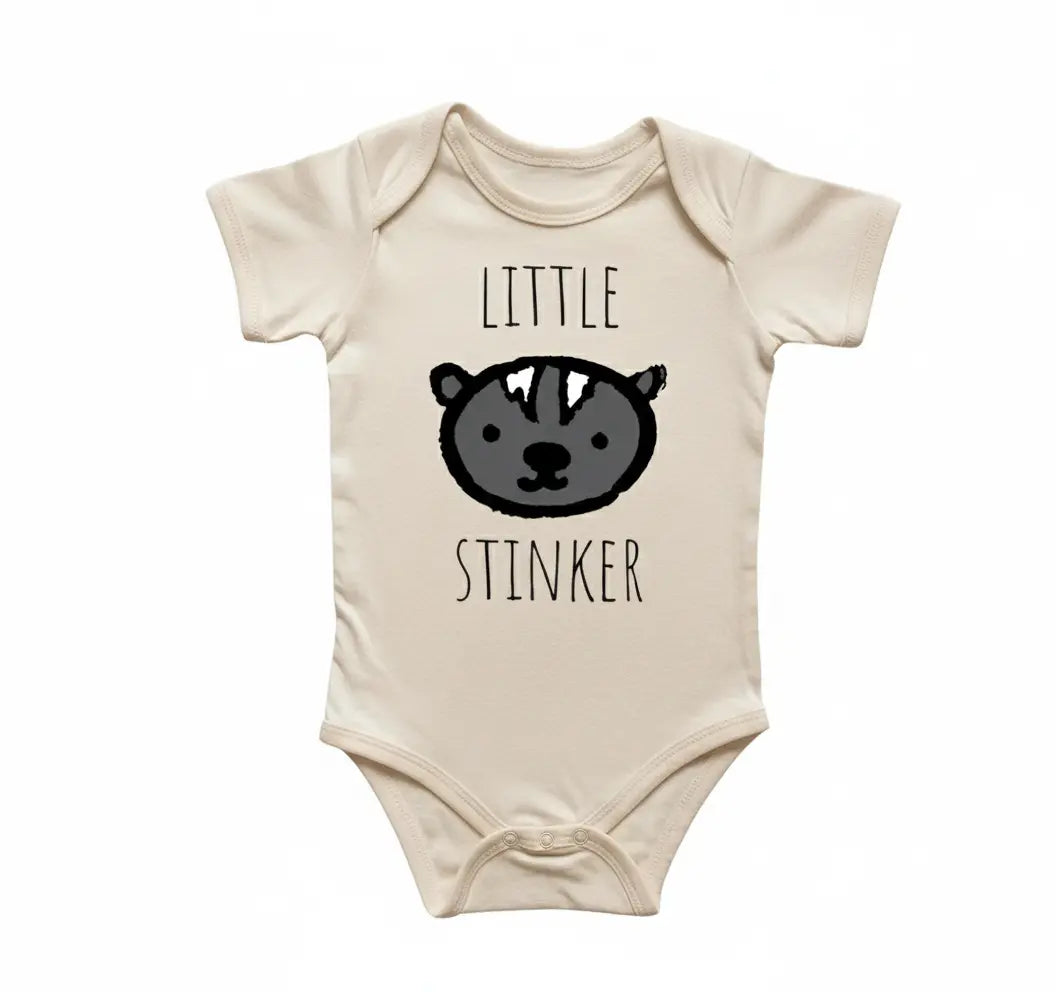 Skunk Animal Newborn Baby Onesie® Bodysuit