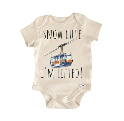 Snowboarding Snowboard Newborn Baby Onesie® Bodysuit