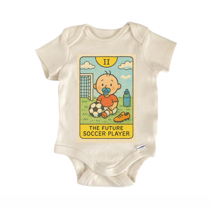 Soccer Player Newborn Baby Onesie® Bodysuit